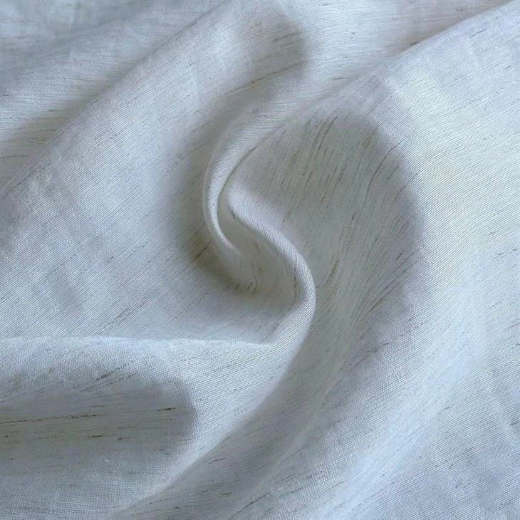 Nylon Rayon Linen Woven Fabric