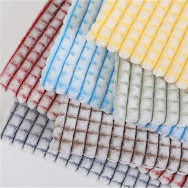 Dahar Stampat Cut Flannel Fleece Tessili